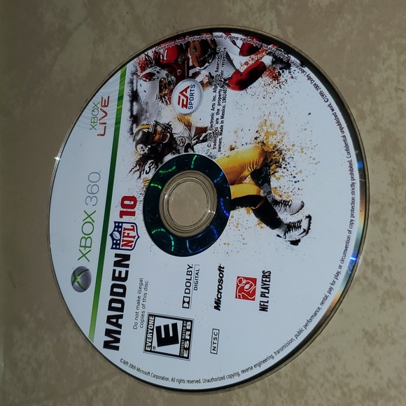 XBOX 360 Madden 10 - Picture 4 of 5